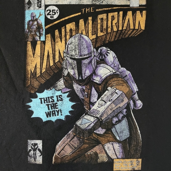 Star Wars Mandalorian Graphic Tee - Picture 3 of 4